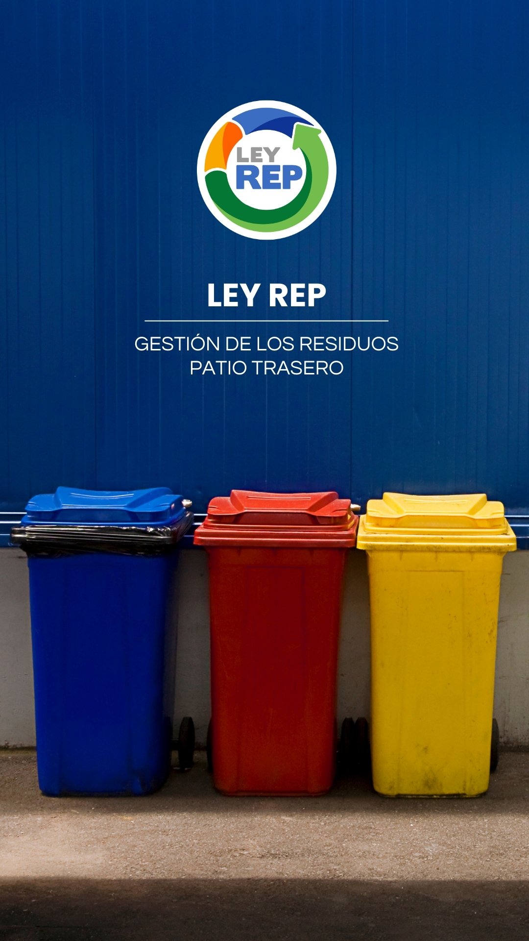 Curso Ley REP: gestión de residuos en patio trasero